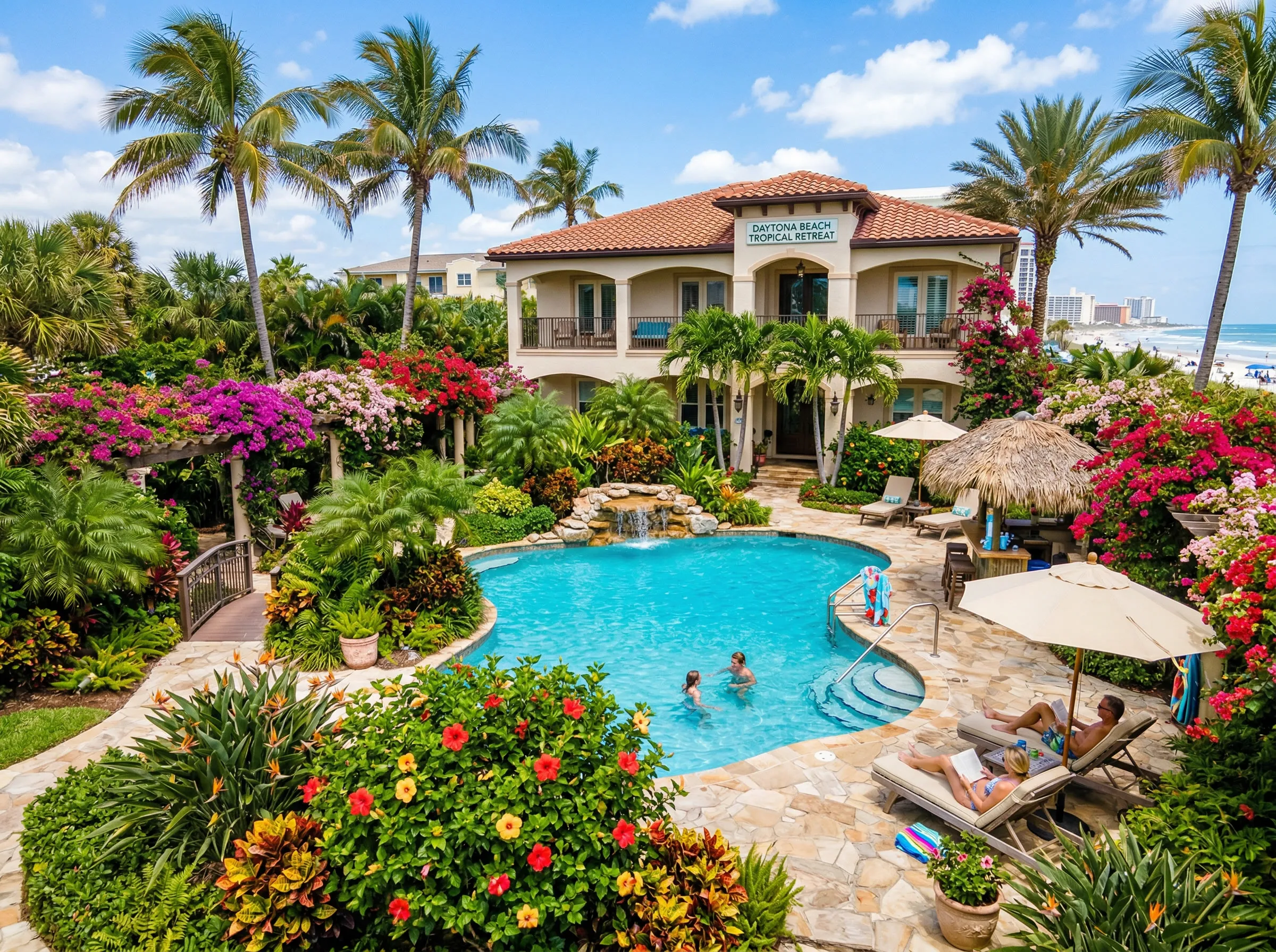 Best Tropical Plants for Daytona Beach Vacation Rental Properties (Low‑Maintenance, Coastal‑Tough Picks) | Tropical Yards St Augustine, FL